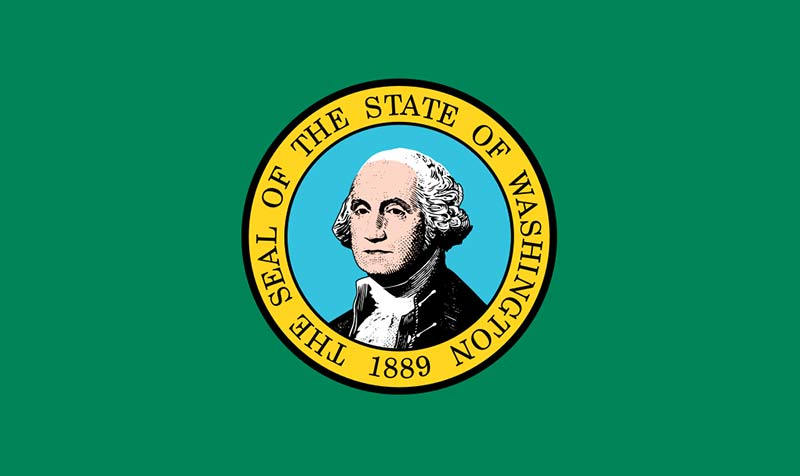 washington flag 