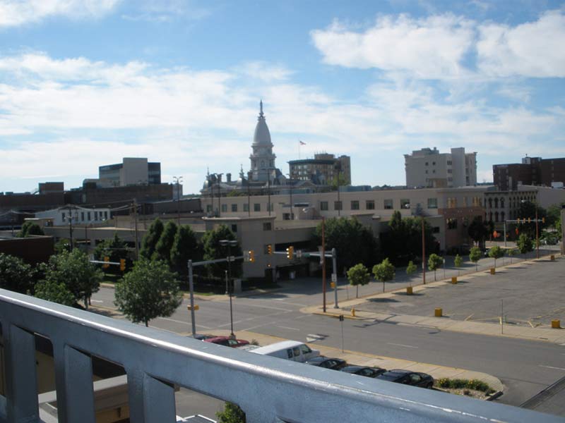 a view of downtown lafayette