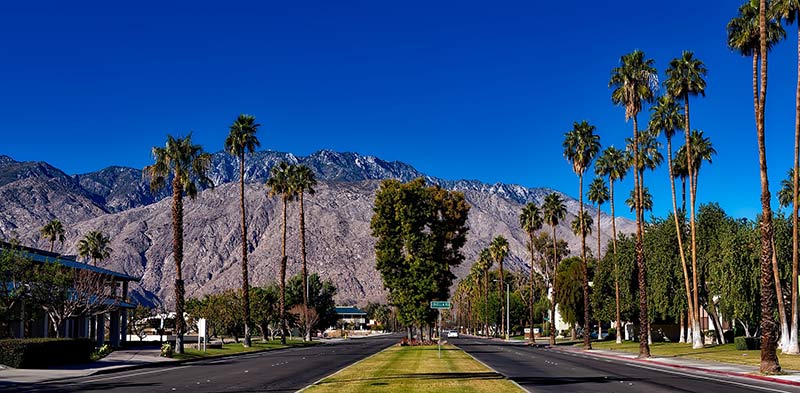 palm springs streetview